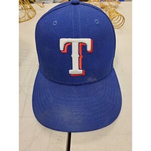 New Era 59Fifty Texas Rangers MLB Cap Size 7‎ 1/2 World Series Champions Hat